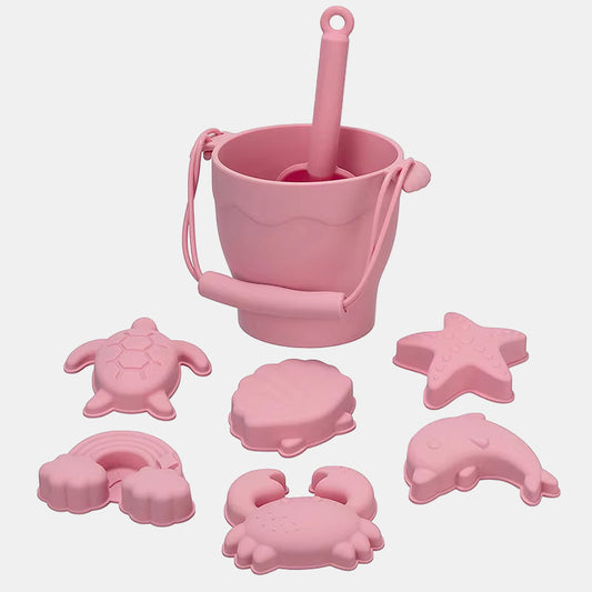 Ensemble de Plage en Silicone – Kit de Jouets de Plage Écologique pour Enfants Lampes de table Electro Paris Rosa
