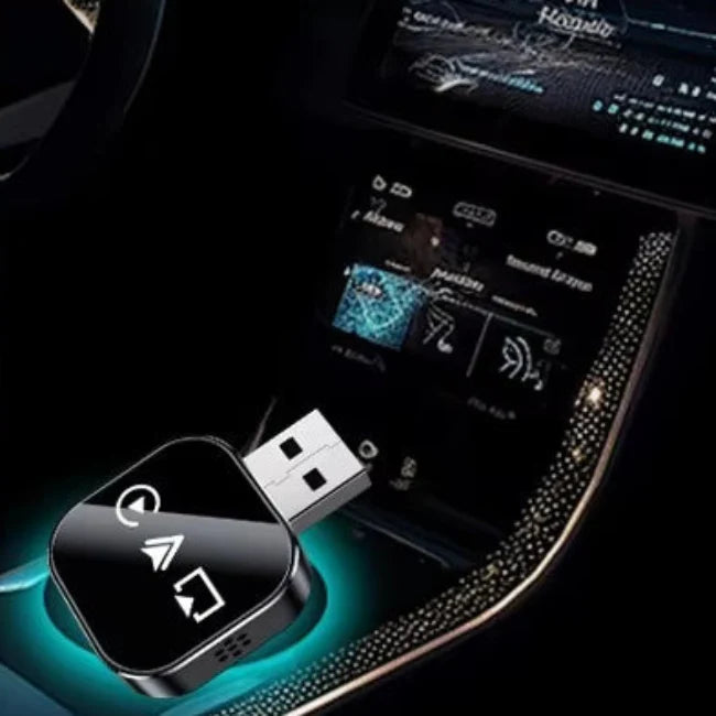 Adaptateur Sans Fil CarPlay & Android Auto – Conduite Facile et Sécurisée Gadgets Electro Paris