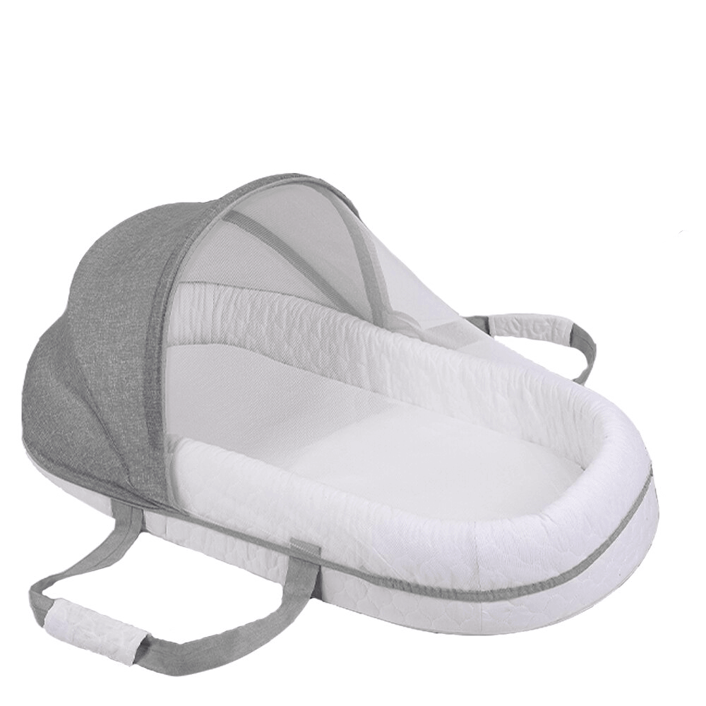 Lit de Voyage pour Bébé – Design Pliable pour une Portabilité Pratique Baby & Children Electro Paris Gris