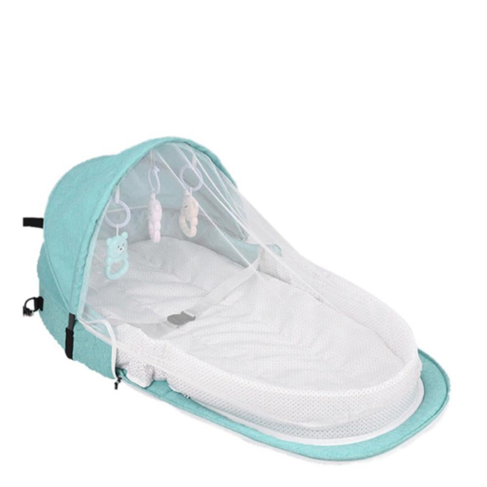 Lit de Voyage pour Bébé – Design Pliable pour une Portabilité Pratique Baby & Children Electro Paris Vert