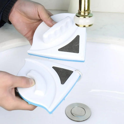 Nettoyeur De Vitres Magnétique Innovant Avec Microfibre Pour Une Nettoyage Sans Effort Home cleaning tool Electro Paris