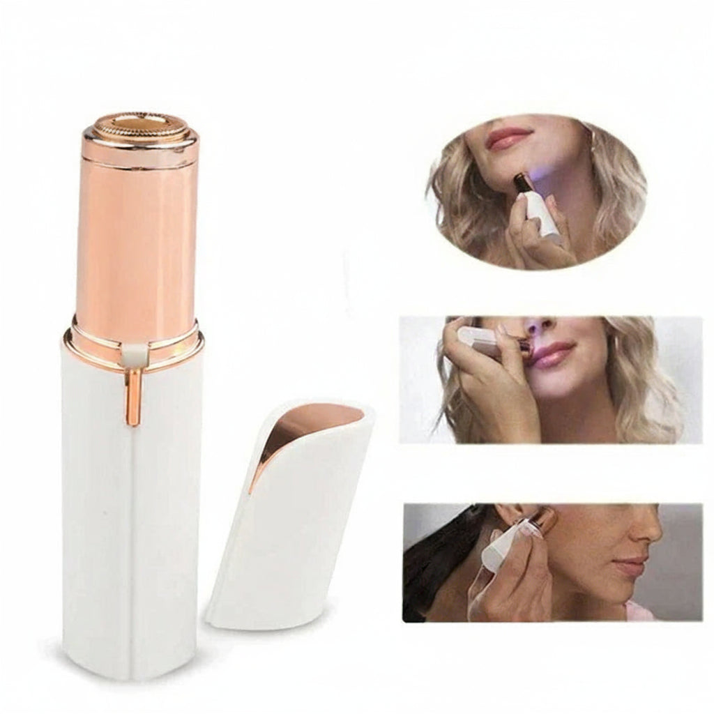 Épilateur Facial Électrique Rechargeable Pour Élimination Instantanée Et Indolore Des Poils Du Visage Beauty & Care Electro Paris