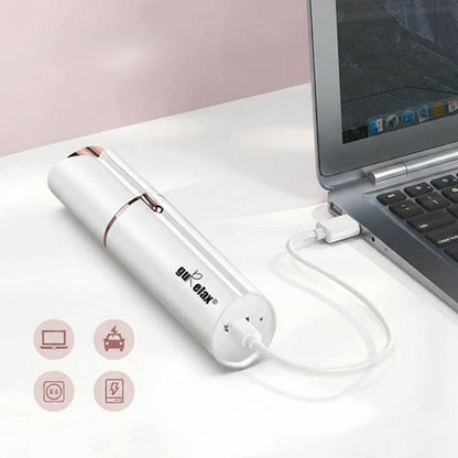 Épilateur Facial Électrique Rechargeable Pour Élimination Instantanée Et Indolore Des Poils Du Visage Beauty & Care Electro Paris