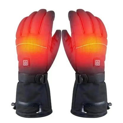 Gants Chauffants Électriques Imperméables Avec 3 Niveaux De Température Gloves Electro Paris