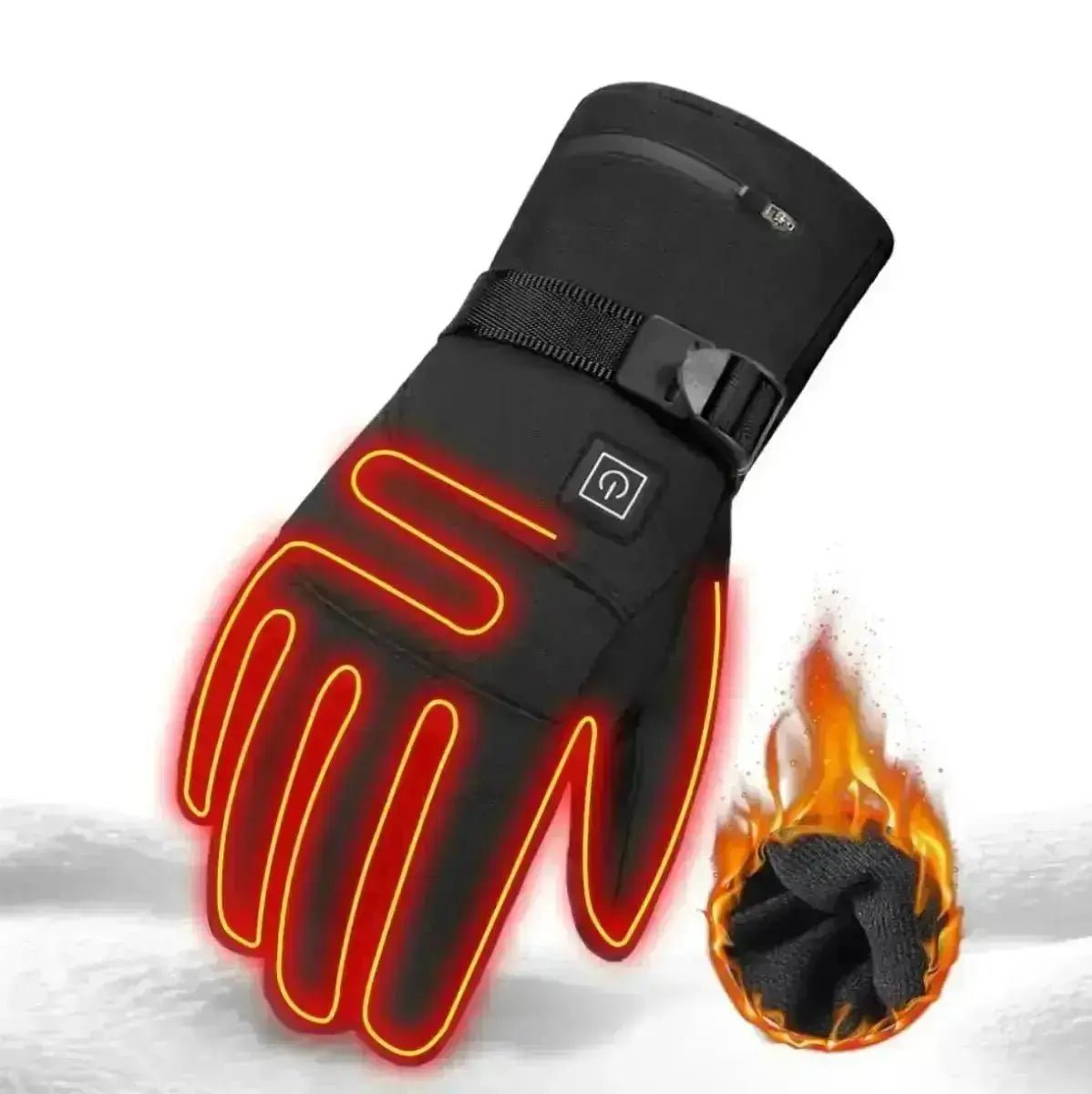 Gants Chauffants Électriques Imperméables Avec 3 Niveaux De Température Gloves Electro Paris