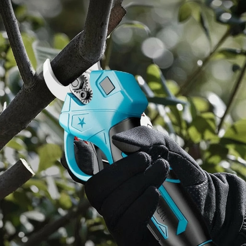 Sécateur Électrique Sans Fil Haute Performance Avec Lame Et Moteur Sans Balais Pruning shear Electro Paris