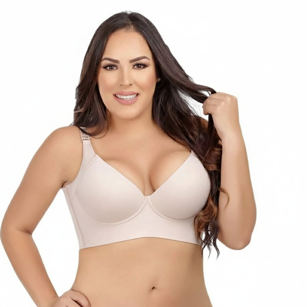 Soutien-Gorge Fashion Deep Cup Sculptant Avec Maintien Optimal, Effet Push-Up Et Amélioration De La Posture Bras Electro Paris