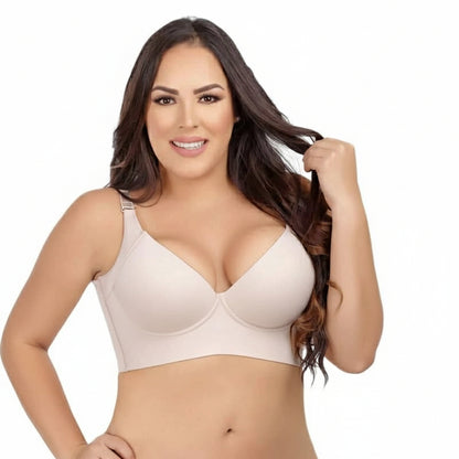 Soutien-Gorge Fashion Deep Cup Sculptant Avec Maintien Optimal, Effet Push-Up Et Amélioration De La Posture Bras Electro Paris