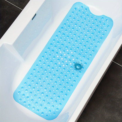 Tapis de Bain Antidérapant – Sécurité Fiable pour Douche et Baignoire Bath Mats & Rugs Electro Paris Bleu