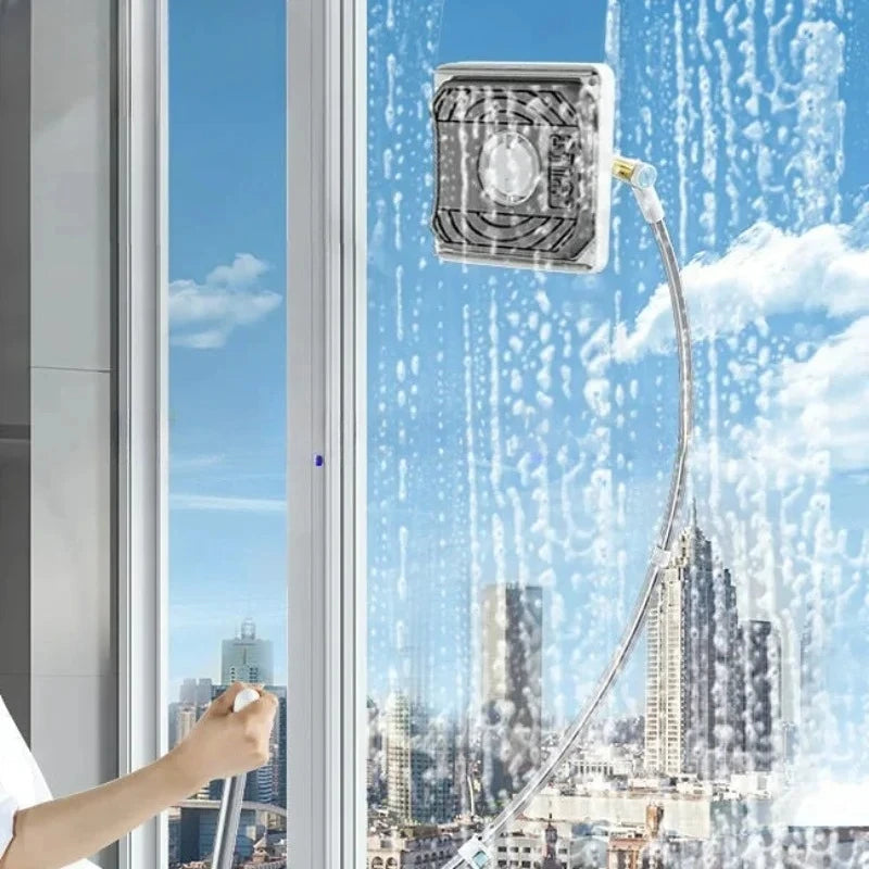 Nettoyeur De Vitres Télescopique 3-en-1 Pour Fenêtres Hautes Et Surfaces Difficiles À Atteindre House cleaning tool Electro Paris