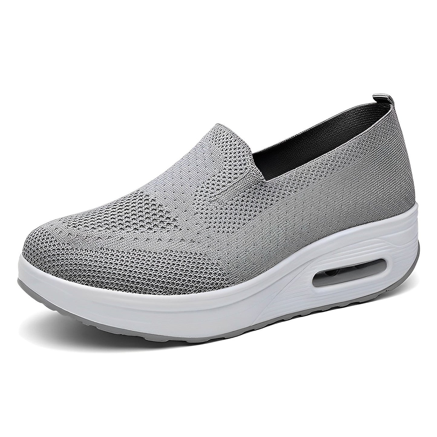 Baskets Orthopédiques Premium – Amorti Doux avec Design Stylé Women's Shoes Electro Paris Gris 36