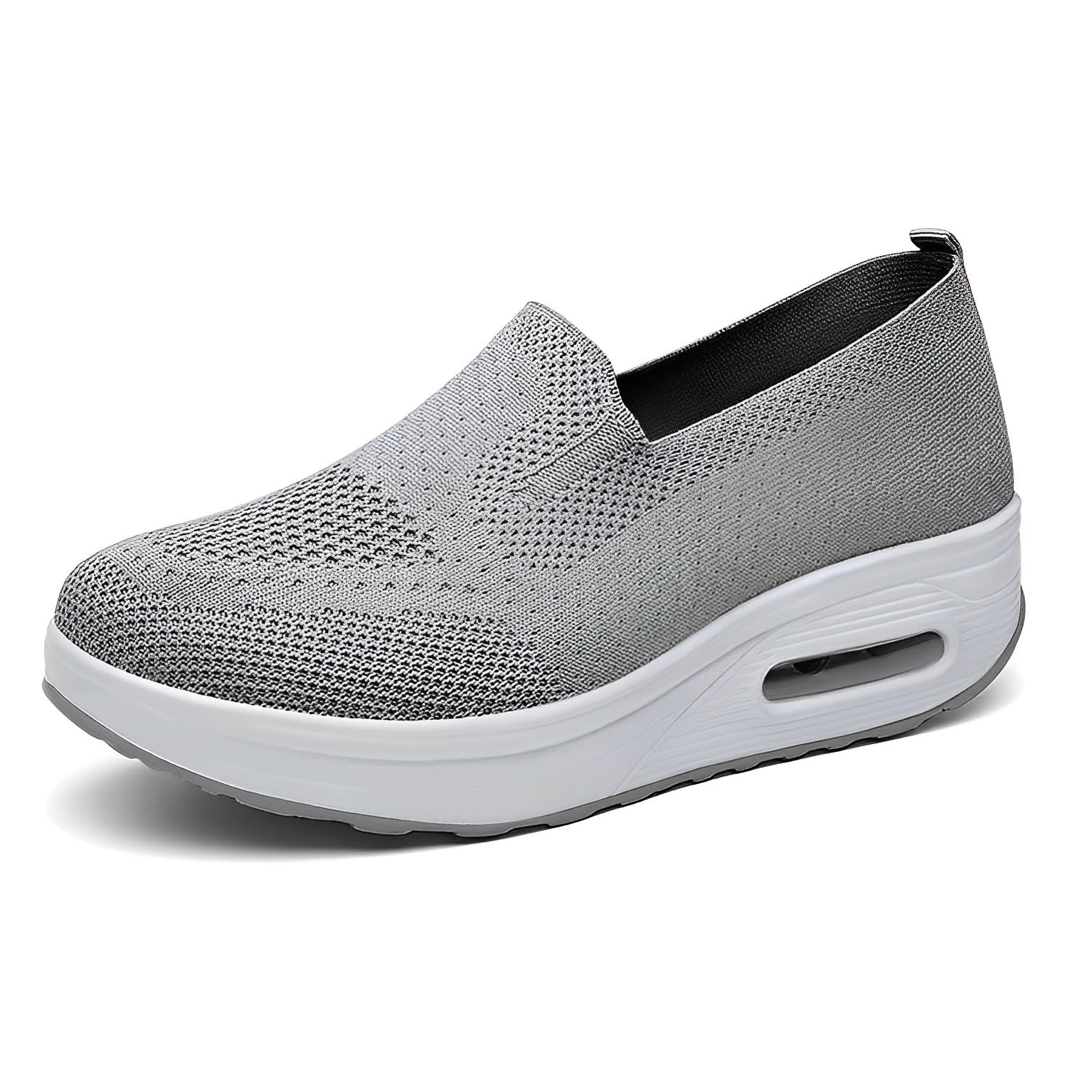 Baskets Orthopédiques Premium – Amorti Doux avec Design Stylé Women's Shoes Electro Paris Gris 36