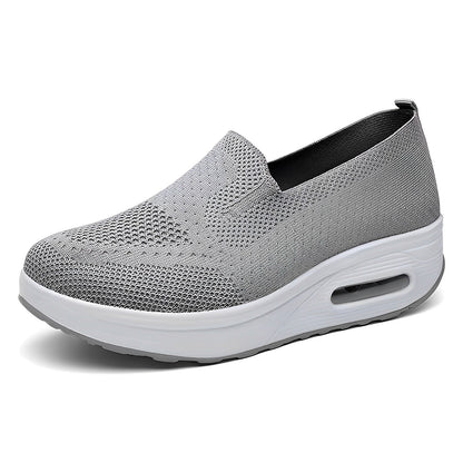 Baskets Orthopédiques Premium – Amorti Doux avec Design Stylé Women's Shoes Electro Paris Gris 36