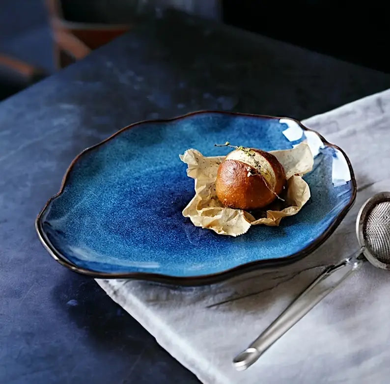 Set de 4 plaque pour des repas élégants et créatifs Plate set Electro Paris