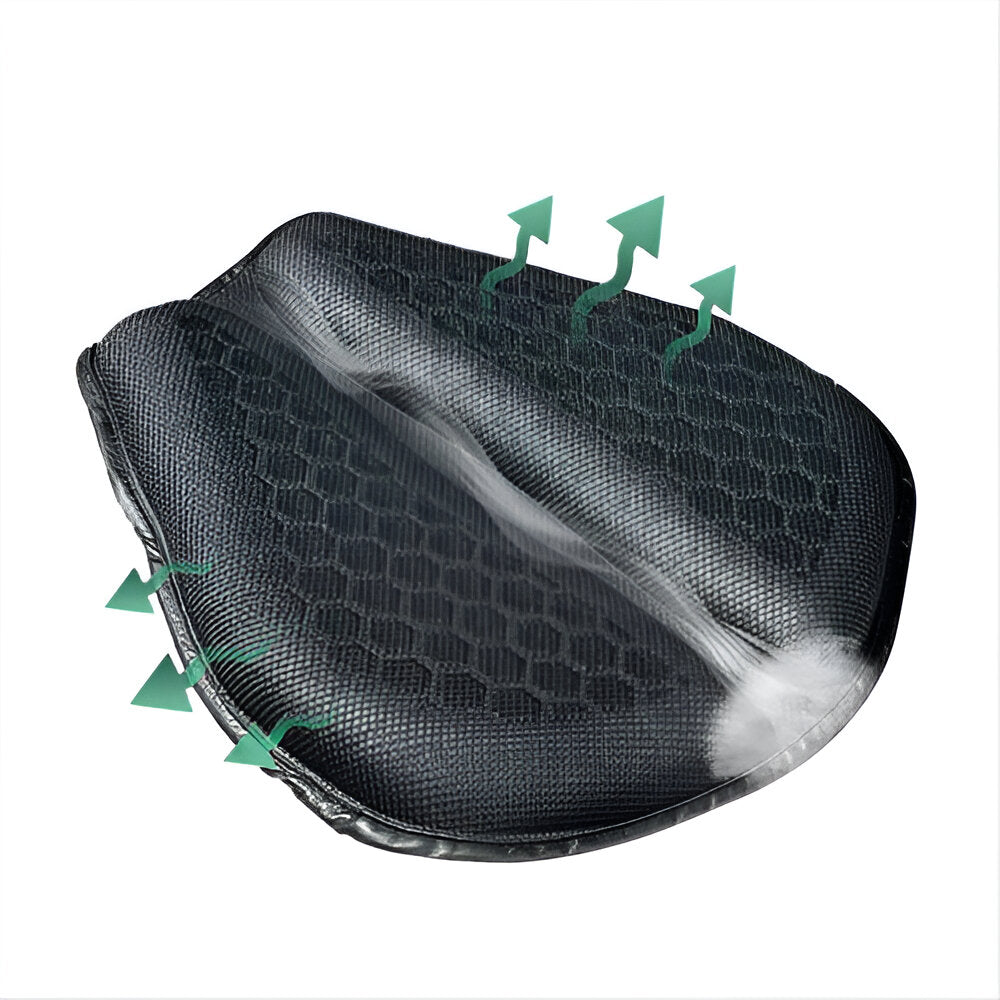 Coussin De Selle De Moto En Gel Ergonomique Pour Confort Longue Distance Et Réduction Des Pressions Motorcycle seat Electro Paris