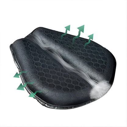 Coussin De Selle De Moto En Gel Ergonomique Pour Confort Longue Distance Et Réduction Des Pressions Motorcycle seat Electro Paris