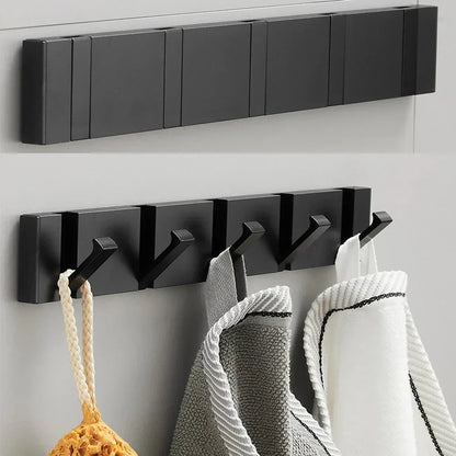 Crochet Mural Pliant en Acier Minimaliste – Élégance Fonctionnelle pour Espaces Modernes Kitchen Accessories Electro Paris