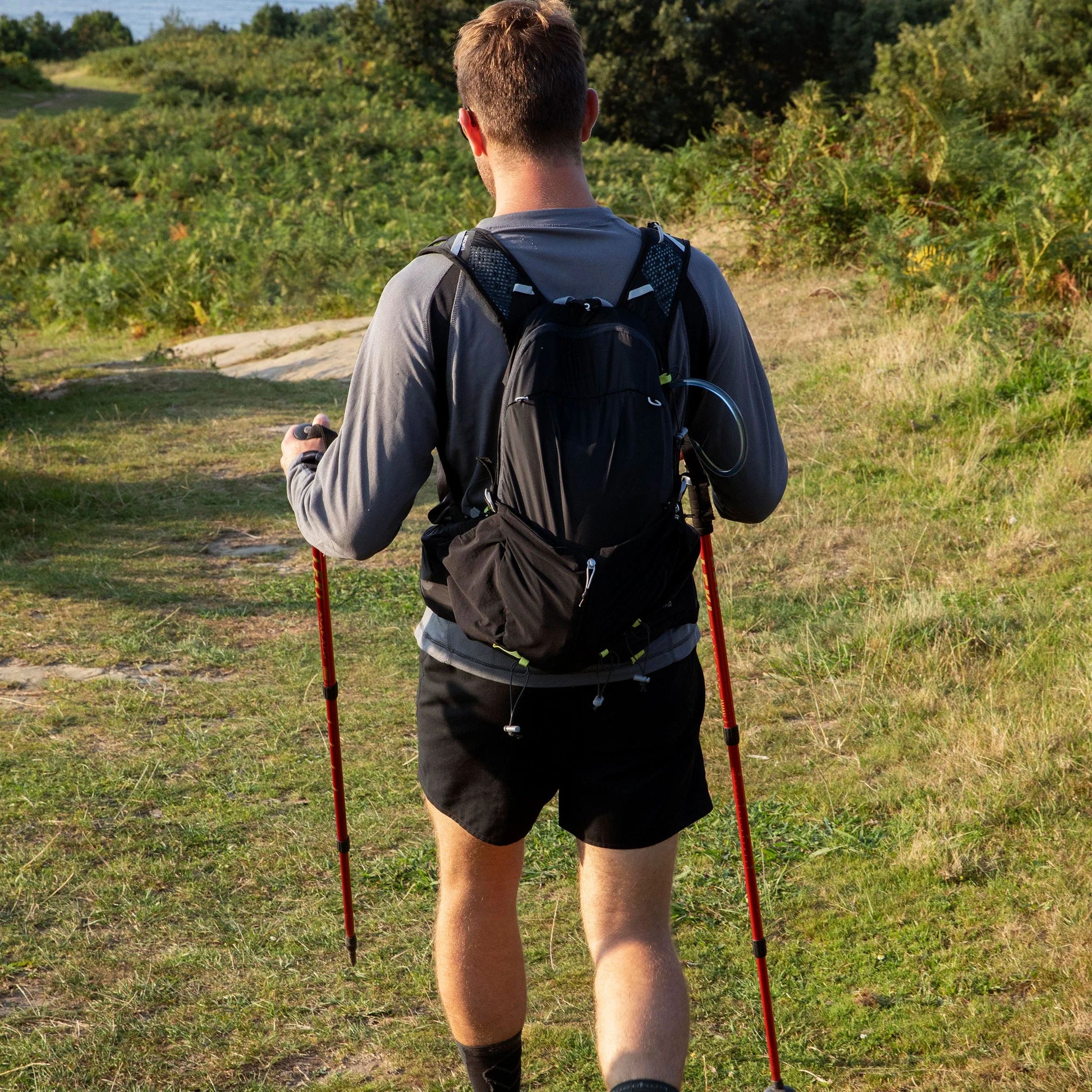 Bâton De Randonnée Rétractable Automatique Premium Pour Aventures Et Sécurité Sur Tous Les Sentiers Walking stick Electro Paris