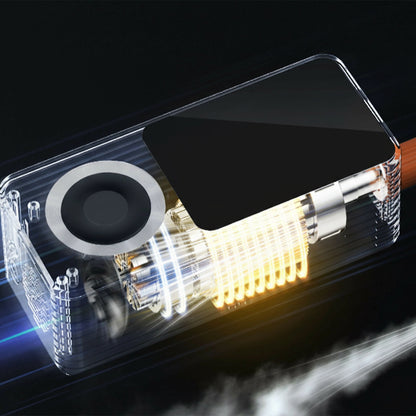 Gonfleur De Pneus Portable Rapide Et Précis Avec Lumière Intégrée Tire Pump Electro Paris