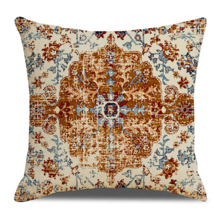Housse de coussin ethnique pour salon – Motif marocain inspiré de l’Orient Cushion Cover Electro Paris