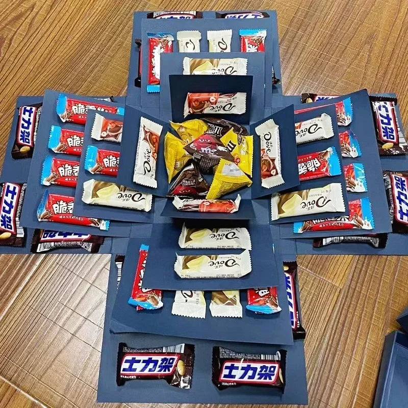 Coffret Cadeau Surprise Explosion DIY Pour Créer Des Souvenirs Inoubliables Surprise DIY gift box Electro Paris