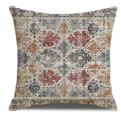 Housse de coussin ethnique pour salon – Motif marocain inspiré de l’Orient Cushion Cover Electro Paris 8 45 x 45 cm