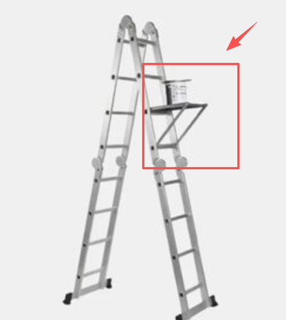 Plateforme Auxiliaire Pliable pour Échelle – Support de Travail Stable Tools Electro Paris