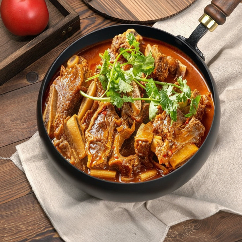 Friteuse En Fonte Épaissie Pour Cuisson Homogène, Polyvalente Et Haute Performance En Cuisine Wok pan Electro Paris