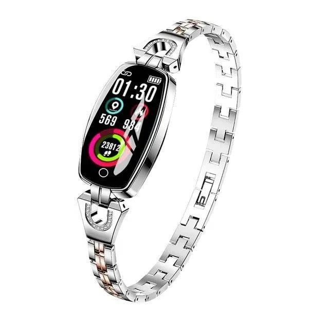 Bracelet Connecté Femme Élégant Pour Suivi Fitness, Santé Cardiaque Et Activité Quotidienne Smartwatch Electro Paris