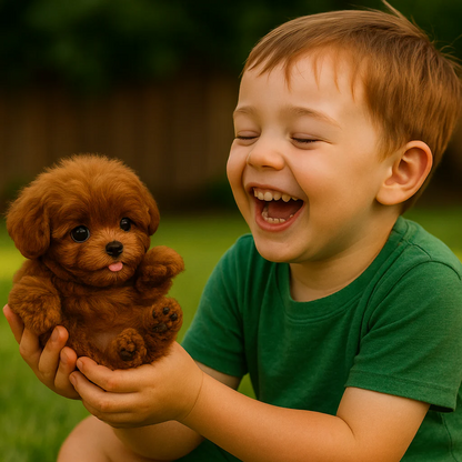 Jouet Chiot Respirant Réaliste – Compagnon Câlin Vrai que Nature pour Enfants et Seniors Animaux en peluche et jouets en peluche Electro Paris