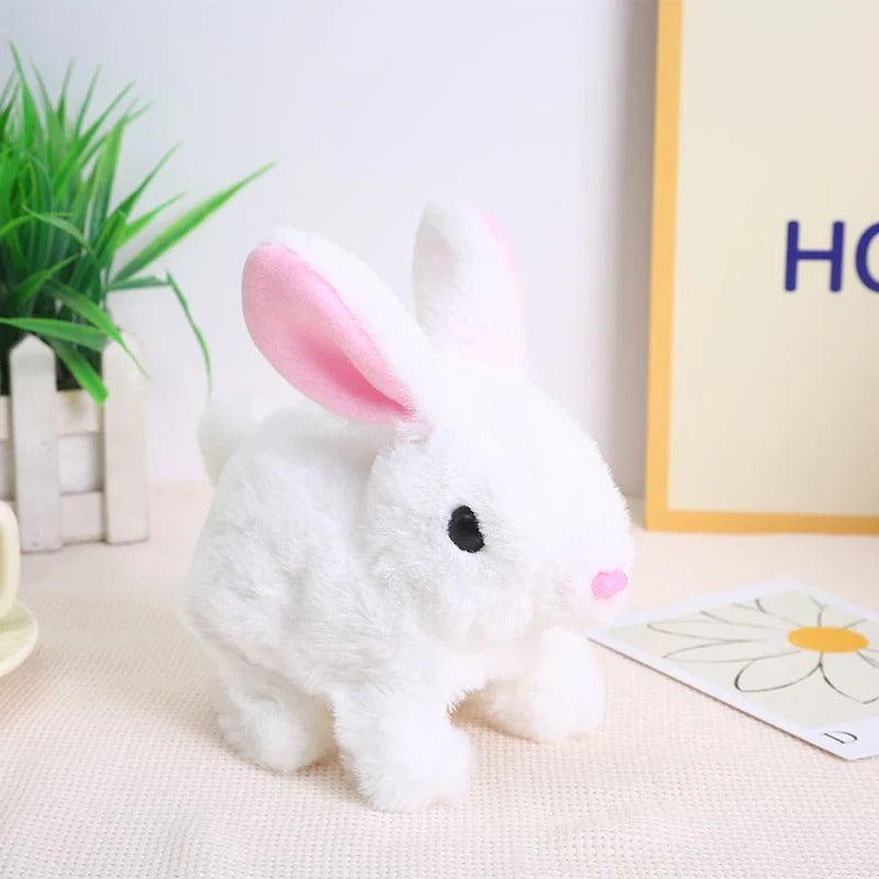 Legetøj Lapin Interactif Réaliste en Peluche avec Mouvements Naturels Animaux en peluche et jouets en peluche Electro Paris