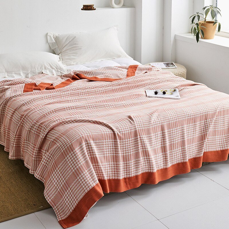 Plaid Ultra-Doux – Confort Douillet pour Toute la Maison Throws & Blankets Electro Paris Rouge Dent De Chien 150x200cm