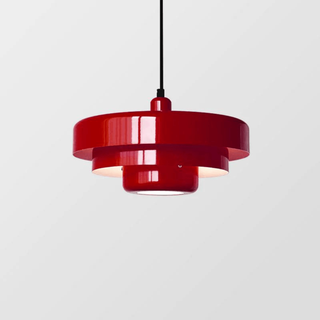Lampe Suspendue en Verre – Éclairage Élégant et Moderne Ceiling lamp Electro Paris Rouge Luz cálida