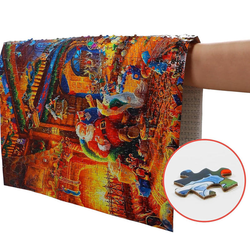 Calendrier De L’Avent Puzzle De Noël Avec 24 Jours De Plaisir Et 1008 Pièces Advent calendar Electro Paris