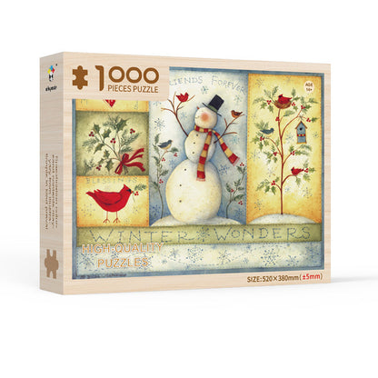 Calendrier De L’Avent Puzzle De Noël Avec 24 Jours De Plaisir Et 1008 Pièces Advent calendar Electro Paris Palette de l'amour (puzzle en bois - pas un calendrier de l'Avent)