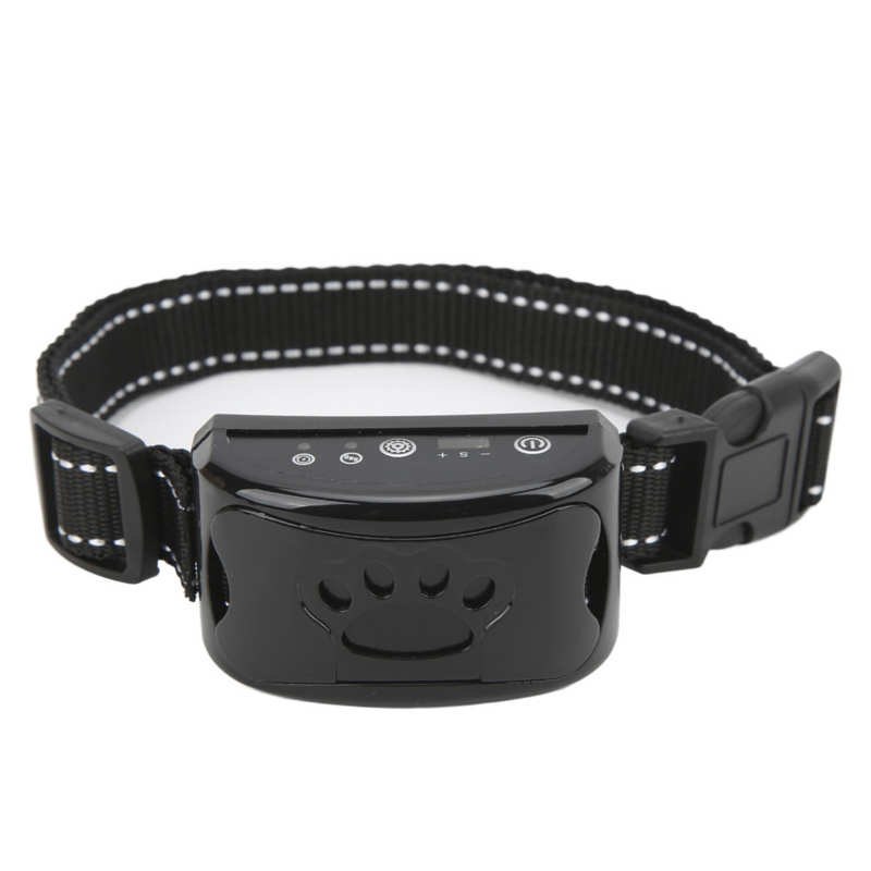 Collier Anti-Aboiement Intelligent Pour Chien - Sûr, Réglable Et Efficace Pet Accessories Electro Paris Noir