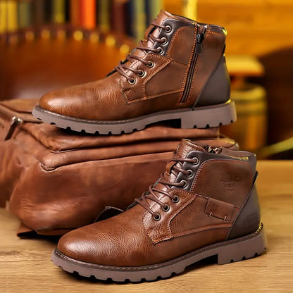 Bottines En Cuir Pour Homme Avec Fermeture Éclair Et Style Moderne Pour Tenues Quotidiennes Élégantes Boots Electro Paris