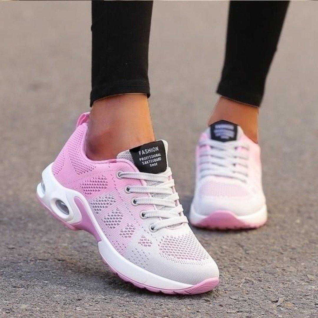 Chaussures De Marche Respirantes Pour Femmes Avec Soutien Confortable Et Semelle Légère Women’s Shoes Electro Paris Rosa 35