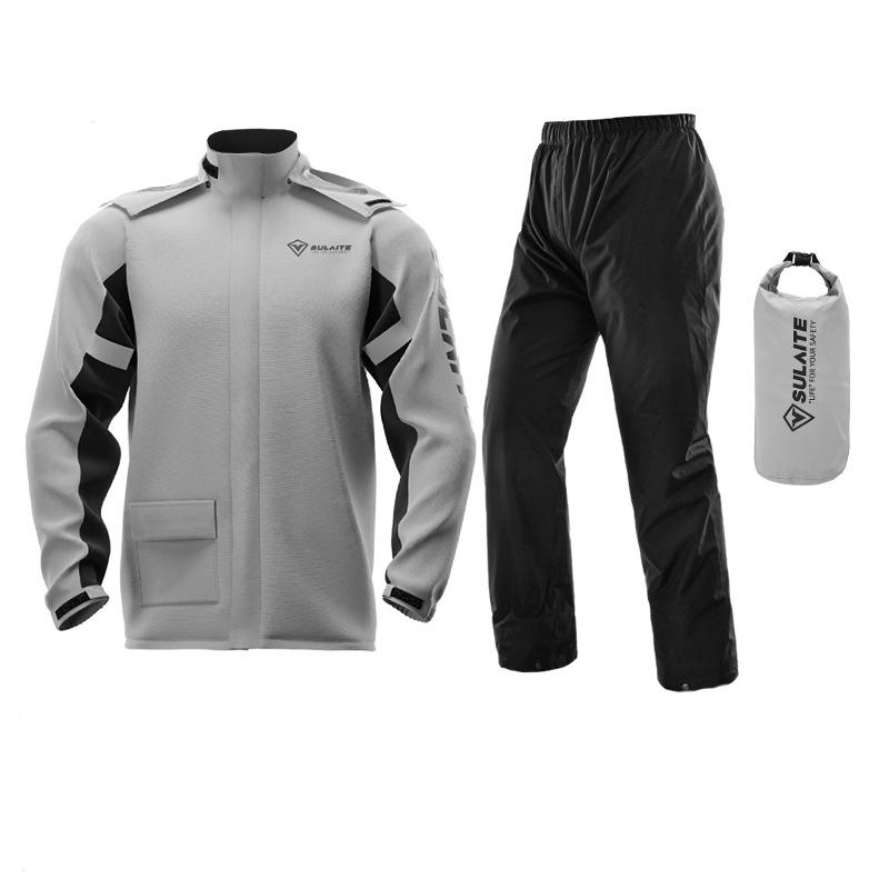 Combinaison Pluie Légère et Durable – Confort Imperméable par Tous les Temps Sports and fitness Electro Paris Gris M