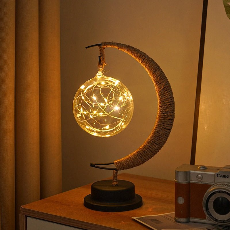 Lampe De Lune Décorative Avec Lumière Douce Pour Créer Une Ambiance Apaisante Et Céleste lampe de table Electro Paris