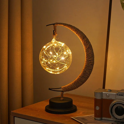 Lampe De Lune Décorative Avec Lumière Douce Pour Créer Une Ambiance Apaisante Et Céleste lampe de table Electro Paris