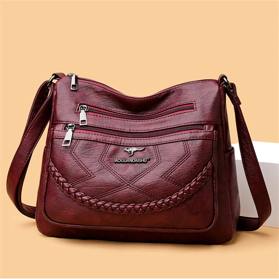 Sac En Cuir Souple Pour Femme – Élégance et Praticité au Quotidien Women's bag Electro Paris