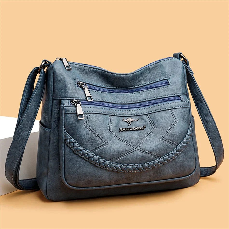 Sac En Cuir Souple Pour Femme – Élégance et Praticité au Quotidien Women's bag Electro Paris