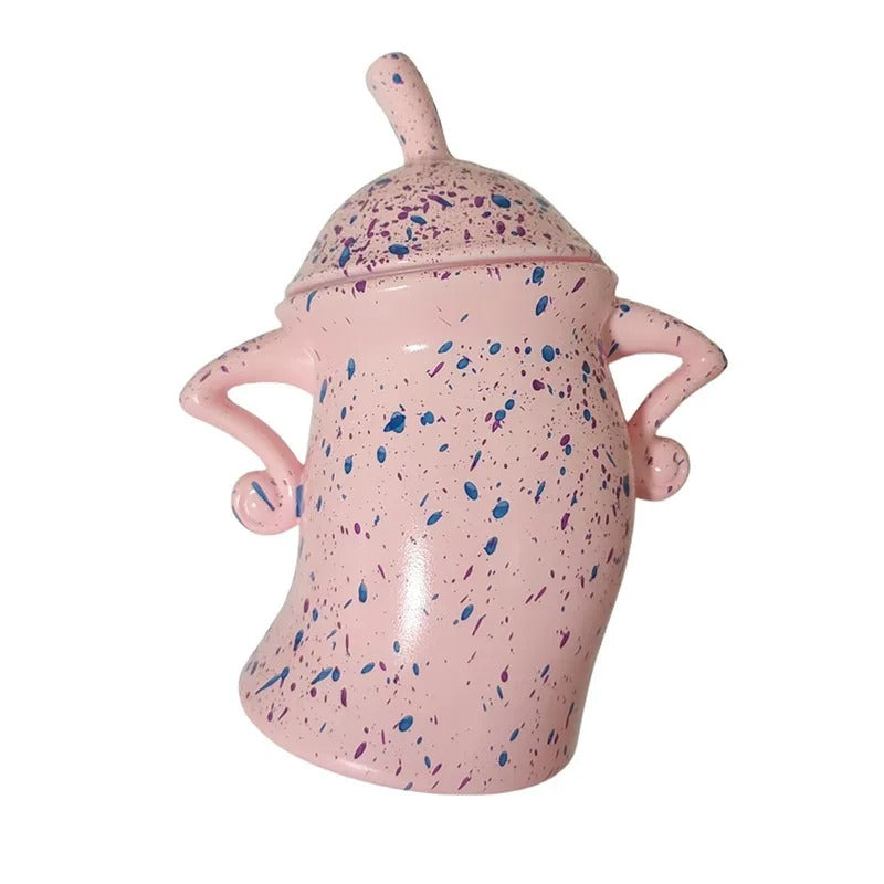 Bocaux à Taille Fourchue Créatifs – Accessoire de Cuisine Style Rétro Kitchen Accessories Electro Paris Rose