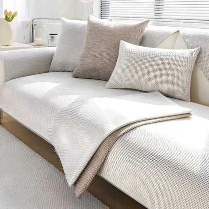 Housse De Canapé Anti-Dérapante Pour Toutes Saisons – Protection Élégante Et Confort Optimal Sofa Cover Electro Paris