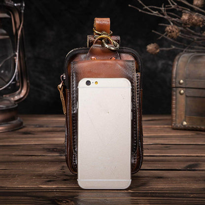 Sac Ceinture En Cuir Pour Homme Avec Poches Sécurisées Et Protection Contre Les Rayonnements Wallet Electro Paris