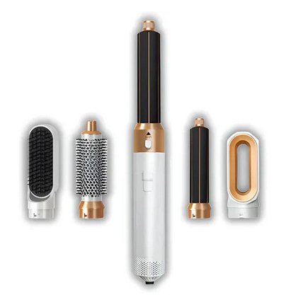 Brosse Coiffante 5 En 1 Avec Effet Coanda Et Technologie Ionique Pour Séchage Et Boucles Beauty & Care Electro Paris