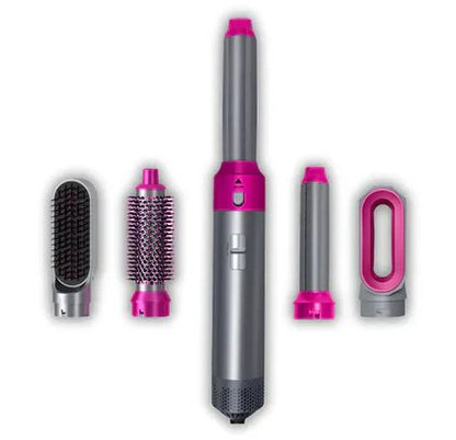 Brosse Coiffante 5 En 1 Avec Effet Coanda Et Technologie Ionique Pour Séchage Et Boucles Beauty & Care Electro Paris