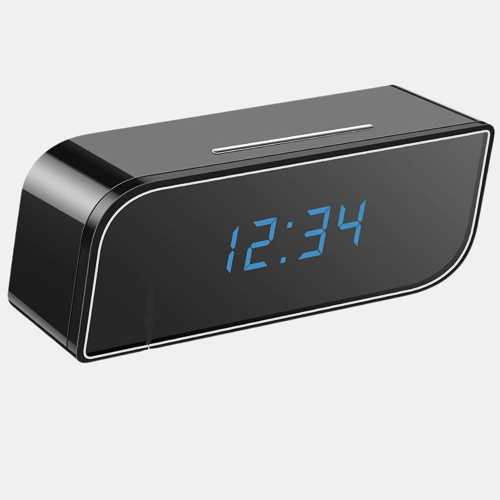 Horloge Caméra Cachée avec WiFi 4K – Caméra de Sécurité Discrète pour Maison & Bureau Appareils photo Electro Paris