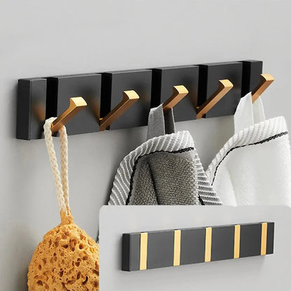 Crochet Mural Pliant en Acier Minimaliste – Élégance Fonctionnelle pour Espaces Modernes Kitchen Accessories Electro Paris